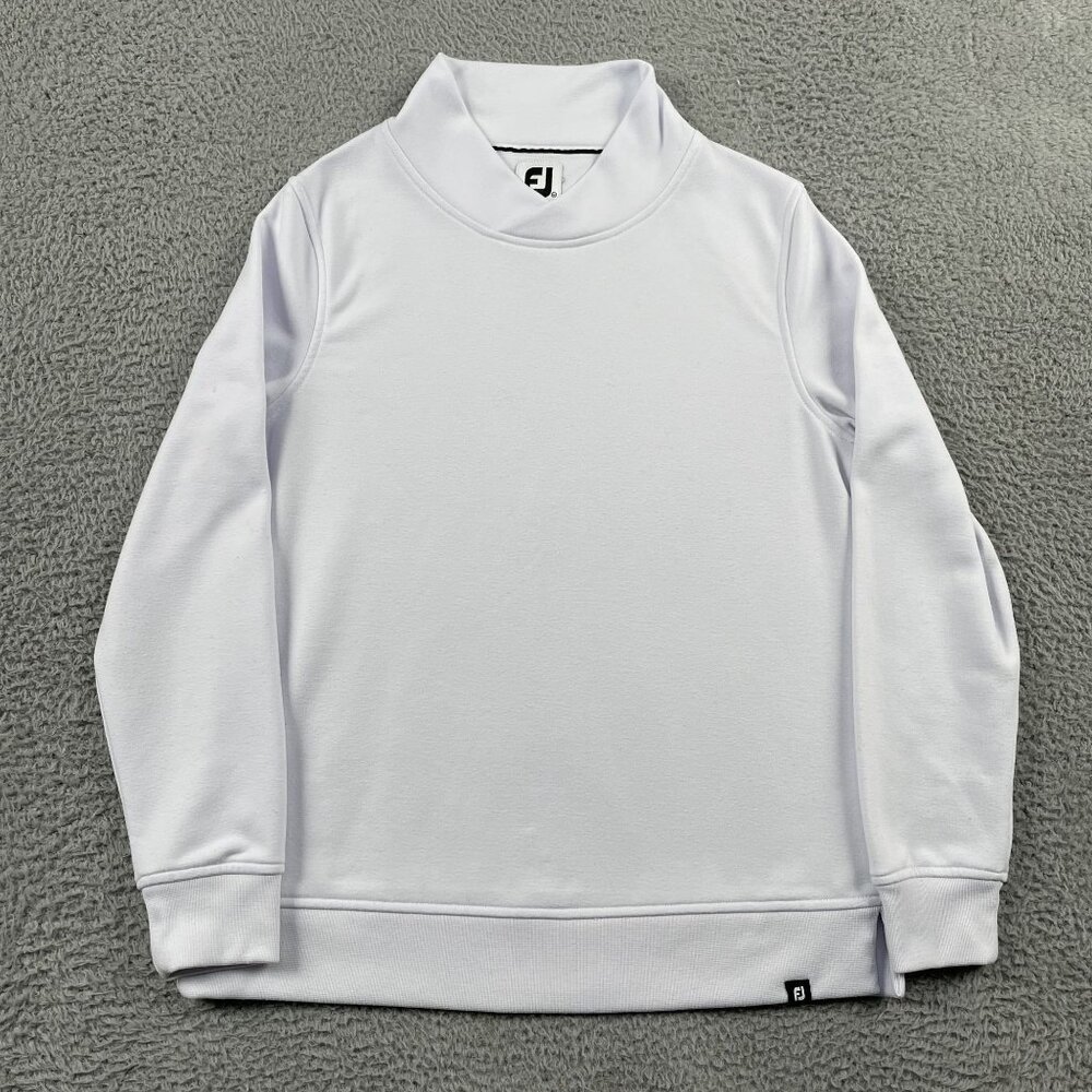 Footjoy Crossover Neck Pullover Womens Medium Golfing Sweatshirt